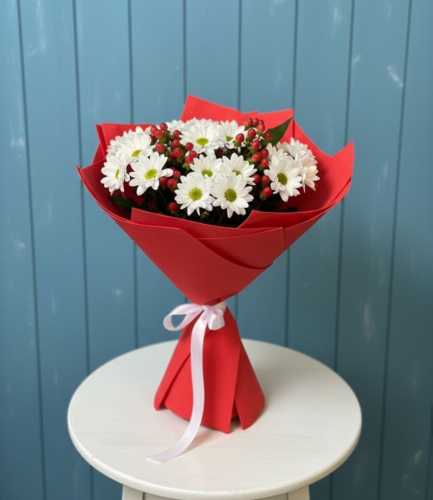 Букет цветов из: Хризантемы в Чернышевске