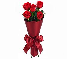 Букет 5 Красных роз Эдлесс Лав в Чернышевске