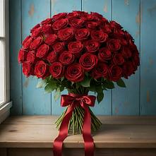 Букет Красные розы Блэк Меджик в Чернышевске