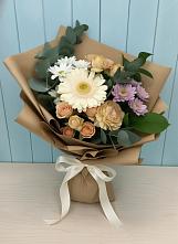 Букет цветов из:  Герберы и Хризантемы в Чернышевске