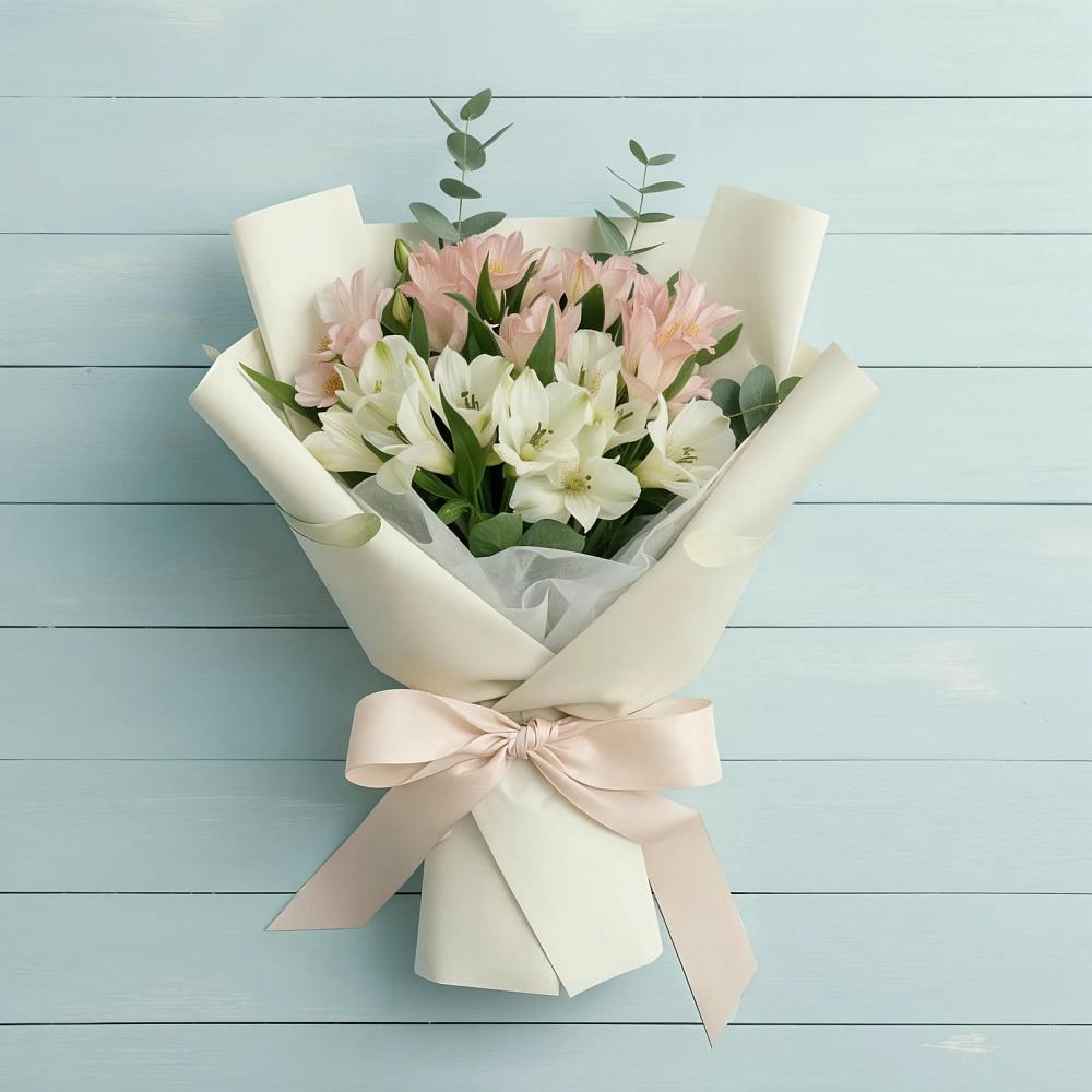 Букет цветов из: Альстромерии в Чернышевске